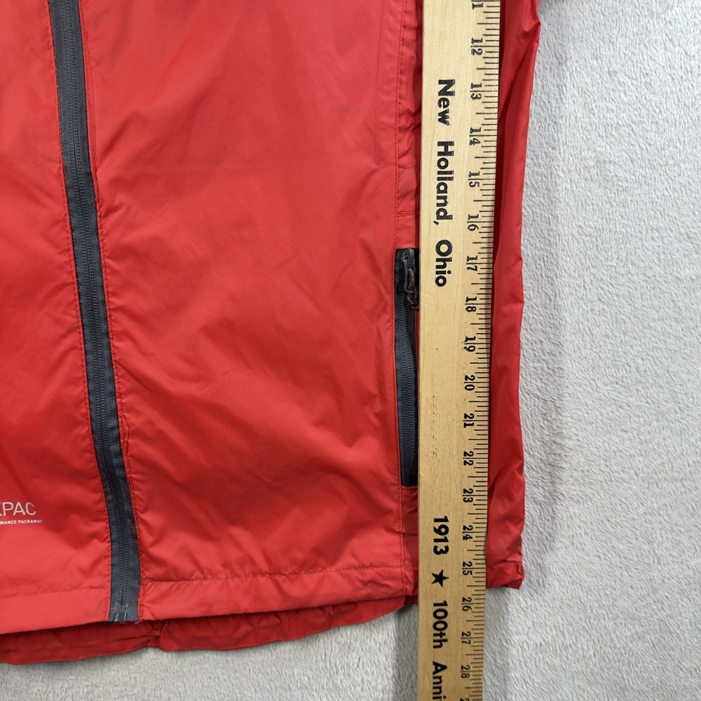 Trespass Qikpac TP-75 Waterproof Packaway Hooded Rain Jacket Men's‎ S Red - Picture 5 of 8